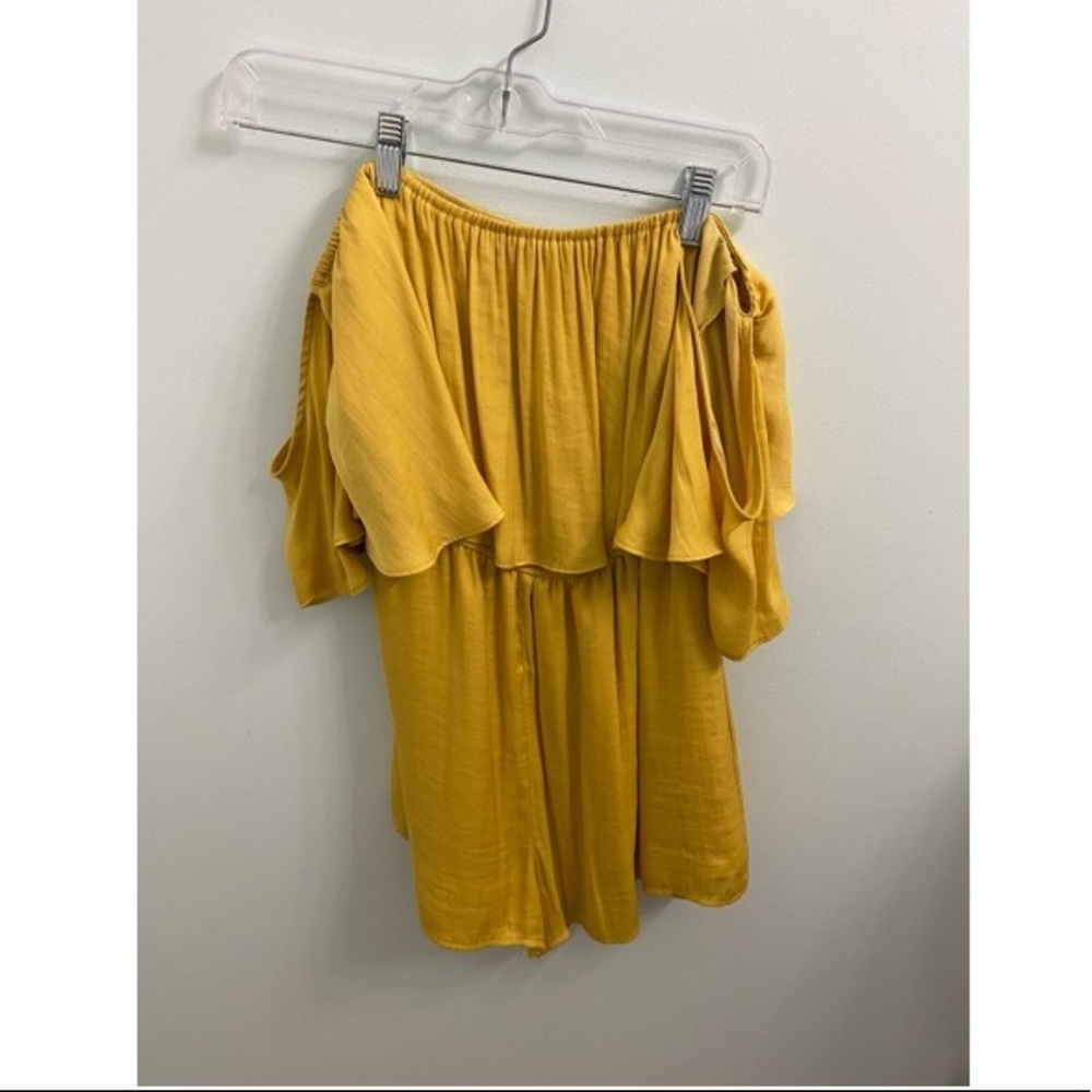 Off the shoulder romper